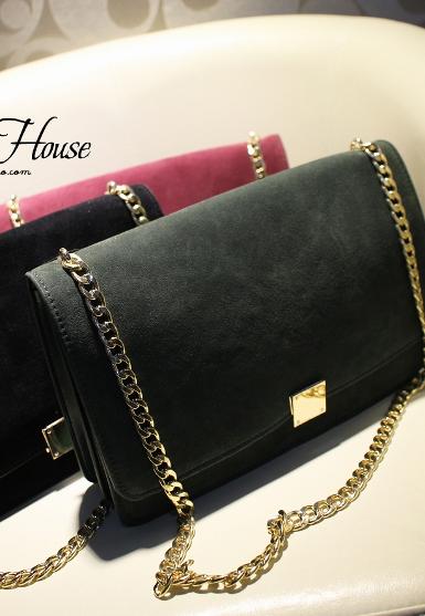 กระเป๋าสะพายLuluhouse รุ่น L118-02 ดีไซน์เรียบดูหรู หนังกระเป๋าสวยมากดูดี สีไม่เหมือนใคร